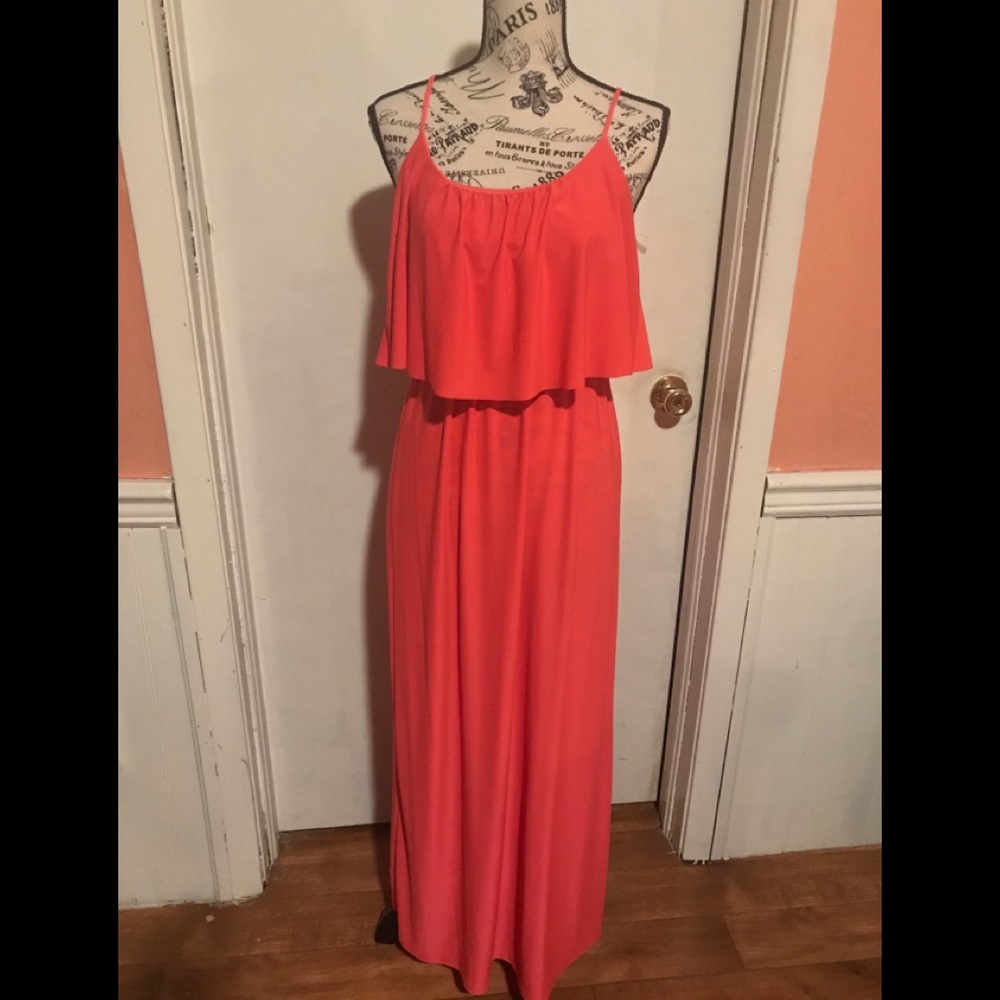 Coral Maxi Dresd